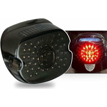 Lavprofilert LED-bakbremselys for Harley Dyna Road King Glide Electra Universal LED-bremselys