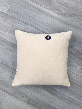 BC Putetrekk Lysegul Bomull-Lin 45x45