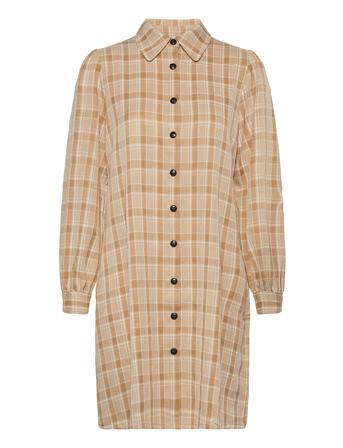 Giana Dress Beige Modström