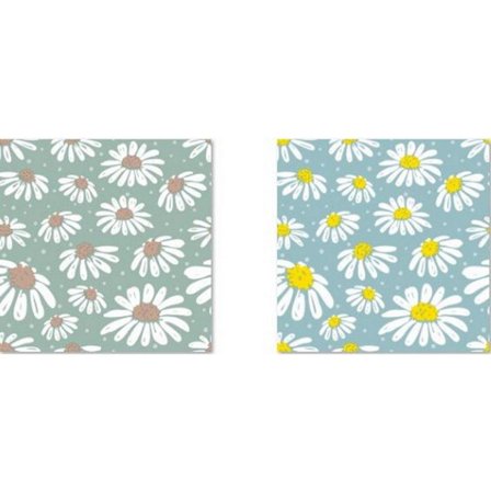 Serviet Daisy 33x33cm 2-pak
