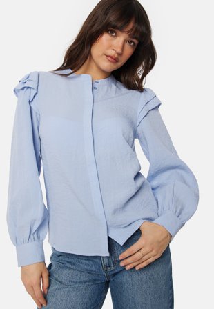 Object Collectors Item Objsophie L/S shirt Sky Blue Klær