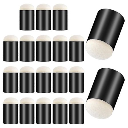 20 st Finger Svamp Daubers, Finger Målnings Svamp Hantverk Ritning Svamp Dauber Set Finger Daubers