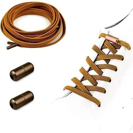 Skostørrelser, ikke behov for lisser, brukervennlighet for sportssko, brune kontraktsko