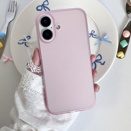 Etui til iPhone 17AIR Pink Magnetisk Ultratynd Mat Hud-Følelse Hård