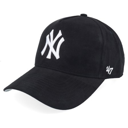 47 Brand - MLB Schwarz adjustable Cap - New York Yankees MLB 47 Mvp Dt Cap Black A-frame Adjustable @ Hatstore