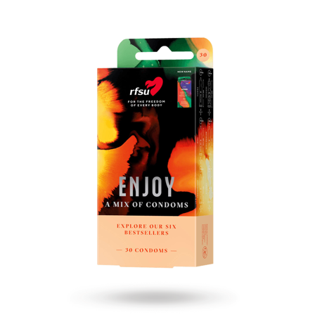 RFSU Enjoy – en mix av kondomer - Erotik Vuxen: Kondomer