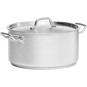 Kittel Låg med Lock Patina Rostfri