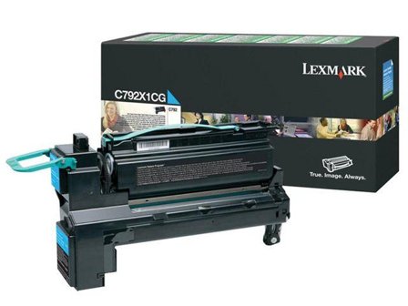 LEXMARK Ekstra høy ytelse - cyan - original - tonerpatron - LCCP, LRP