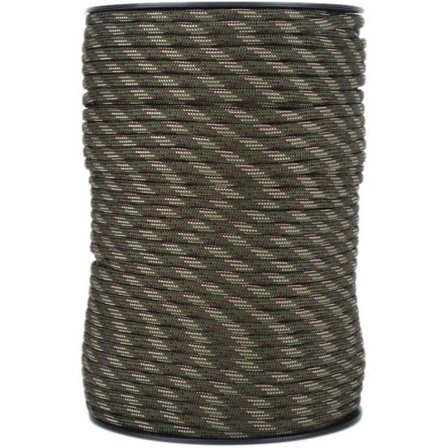 IC 550 Paracord 9 trådar, fallskärmsrep, utomhus, överlevnadsrep, 100 m