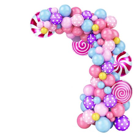 Ballonggirland Kit Pastell Rainbow