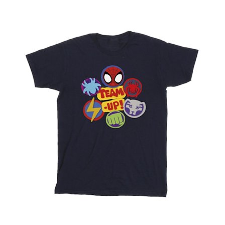 Marvel Boys Spidey And His Amazing Friends Team Up T-Shirt 3-4