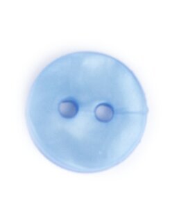 Knapp Pearl lysblå 12 mm - Textra