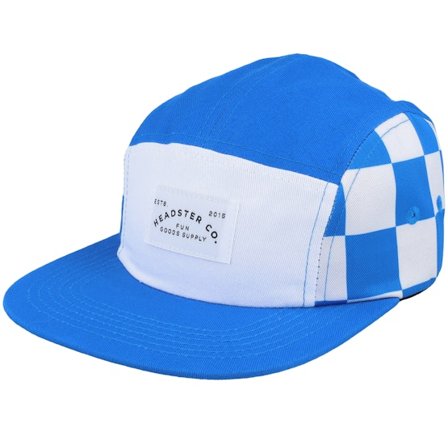 Headster - Sininen 5panel Lippis - Kids Check Yourself Five Panel Sail Away 5-Panel @ Hatstore