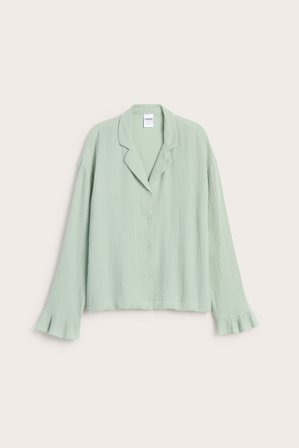 Kappahl | Pyjamasskjorta | Ljusgrön