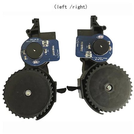 Imurirobotin vasemman ja oikean pyörän moottori Vileda VR302 -robotti-imurille, varaosat, pyörän moottorin vaihto