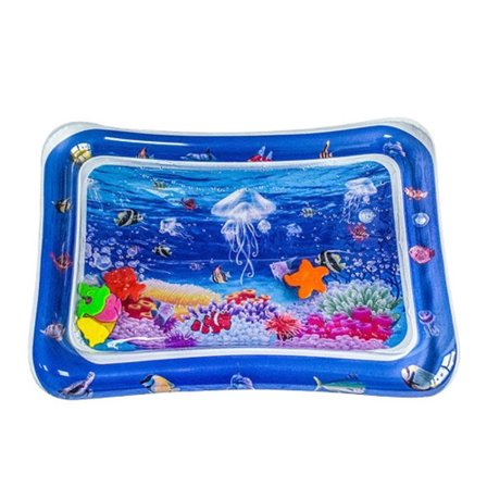 Vattenlekmatta för husdjur, kattvattenmadrass, kylmatta för katt och små hundar – Uppblåsbar, kan fyllas med vatten