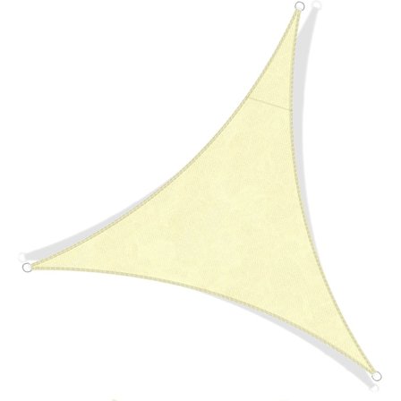 Skuggskydd, Vattentät Markis UV-skydd Triangulär Skuggskydd för Trädgård Uteplats Camping