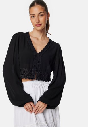 BUBBLEROOM Viscose Crepe Blouse Klær