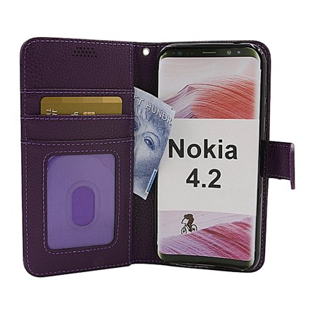 New Standcase Wallet Nokia 4.2