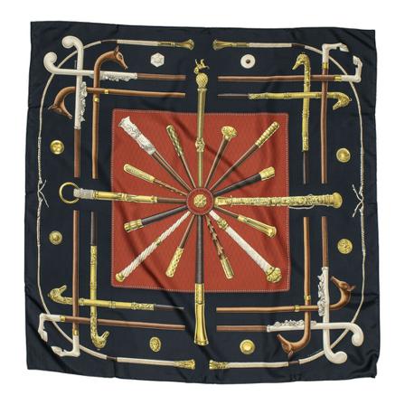Hermès Vintage, Pre -owned Scarf Rood, Dames, Maat:ONE Size