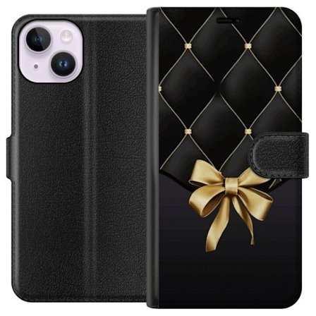 Yhteensopiva Lompakkokotelo Apple Apple iPhone 15 Ylellinen rusetti