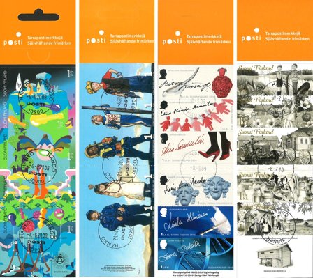 Finland - LAPE V75 + V78 + V84 + V85 - 3 hæfter Stemplet - Stemplet