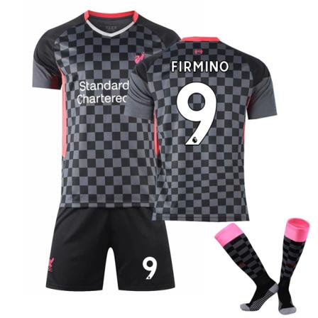 22 Liverpool Blå Fotbollströja Hemma Nr 9 Barn 20(110-120)