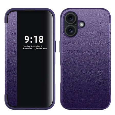 iPhone 16 Fodral - Smart Fönster & Fullt Skydd