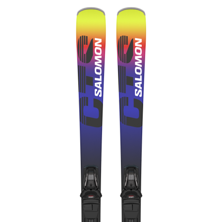 Salomon - Lot ski alpin Skis alpins Pm Cts 2 + M10 Gw L80