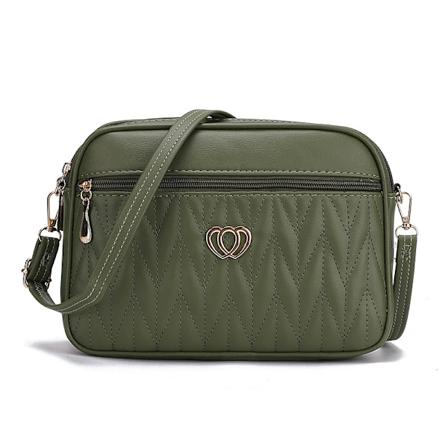 Naisten vinoneliömäinen suurikapasiteettinen 2023 uusi pieni crossbody-laukku yksinkertainen huippuluokan muoti naisten olkalaukku laukut Army Green