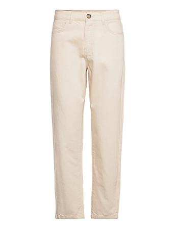 New Kenzie Relaxed Jeans Rette Jeans Creme NORR