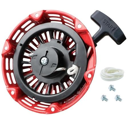 Dragstartmontage för GX200 GX160 5.5 6.5HP Motor med Böjd Stånghake 28400-Z4M-306ZB 27400-Z1