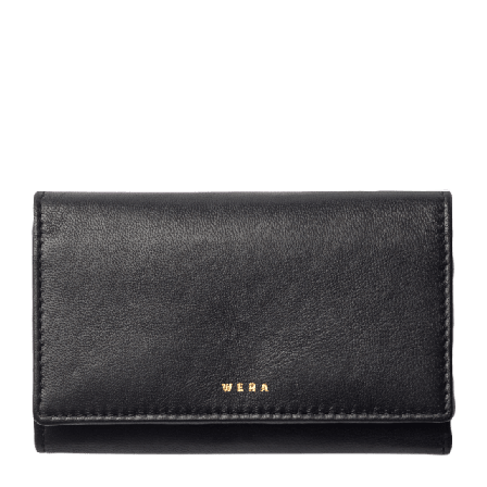 Wera Plånbok i skinn NORA Plånböcker & fodral Dam Svart ONESIZE