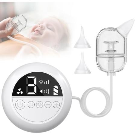 Baby nenäimuri , baby nenäimuri 9 imutasoa sähköinen nenäimulaite vauvoille Automaattinen nenänpuhdistusaine vastasyntyneelle toddler