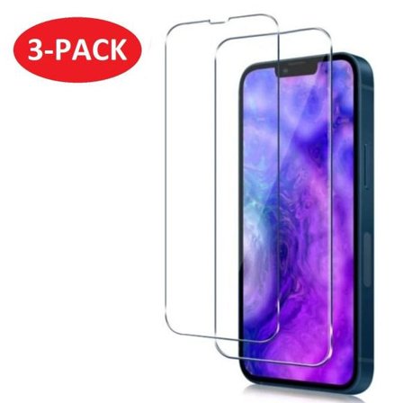3-Pack - iPhone 13 mini Härdat Glas Skärmskydd