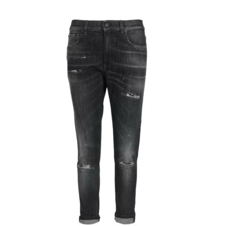 Dondup Mila new jeans grå, Dam, Dam, Storlek: W30
