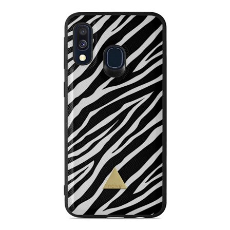 Naive Samsung Galaxy A40 (2019) Skal - Zebra
