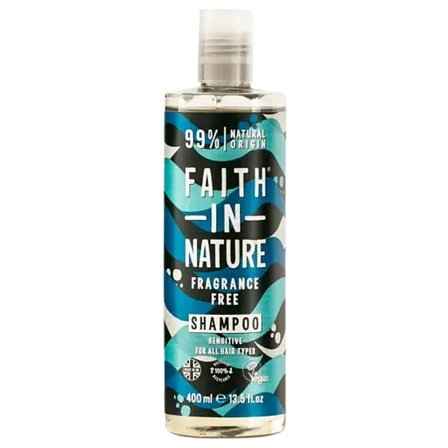 Faith In Nature Fragrance Free Shampoo 400 ml, Hår, Shampoo, Hårshampoo