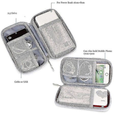 Gadget Oppbevaringspose Digital Kabel Elektronisk Organizer