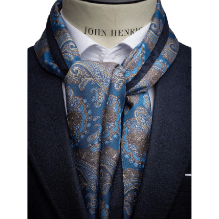 John Henric Wool & Silk Scarf Halsdukar scarves Herr ONESIZE