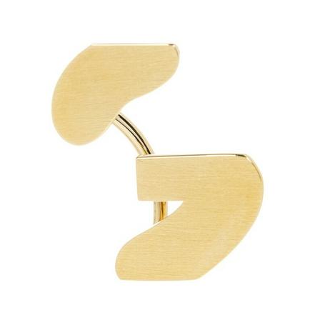 Givenchy, Chain mono earring Geel, Dames, Maat:ONE Size