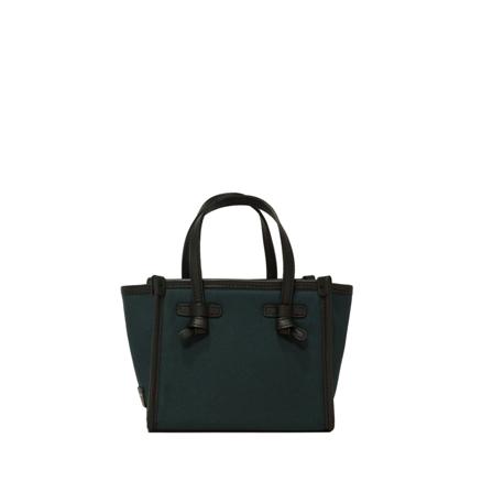 Gianni Chiarini Leather AND Fabric Väska grön, Dam Handväskor, Dam, Storlek: ONE SIZE