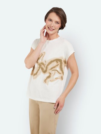 BRANDTEX - Kortærmet T-shirt - Råhvid