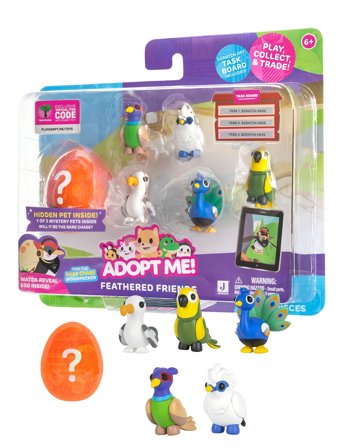 Adopt Me | Adopt Me 6 Figure Pack - Feathered Friends | ONE SIZE