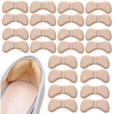 (Hud) 12 par - Hälinlägg - Hälskydd - Anti-halk hälsula - Anti-halk häl - Hälkuddar - Skohäl R