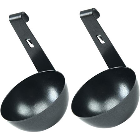 Äggkokt slev Hemverktyg 2st Äggkokare Rostfritt stål Mikrovågsugn Hushållsapparater Rostfritt stål