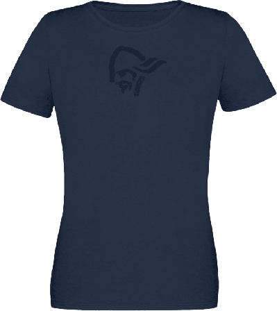 Norrøna Women's /29 Cotton Viking T-shirt Women short-sleeved sweaters Blue L