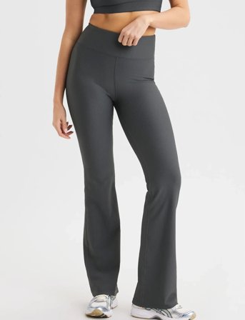 Röhnisch Ribbed R Flare Hw Tight - Grey - M