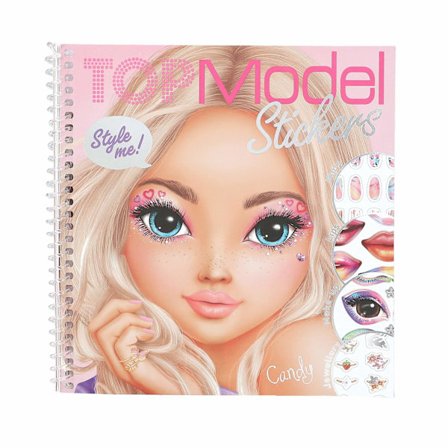 TOPModel Dress Me Up Face Stickersbok