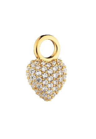 Charlotte Bonde STHLM Signature Eternal Heart Mini Pendant Smycken & klockor Dam Guld ONESIZE